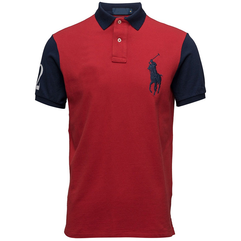 Men Horse Polo Shirt