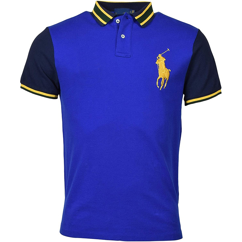 Men Horse Polo Shirt